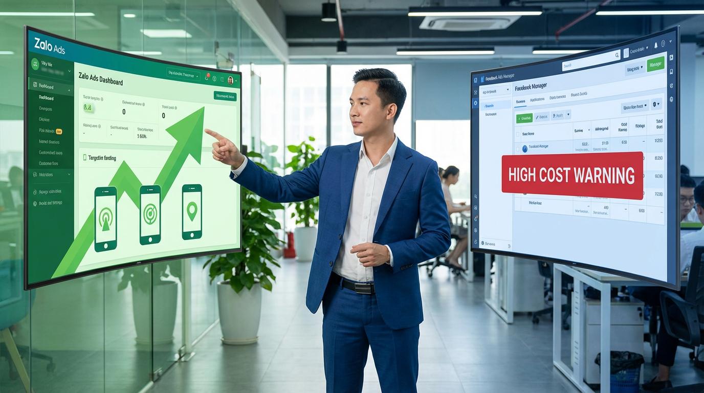 Tại Sao Nên Dùng Zalo Ads Thay Vì Facebook Ads Năm 2026