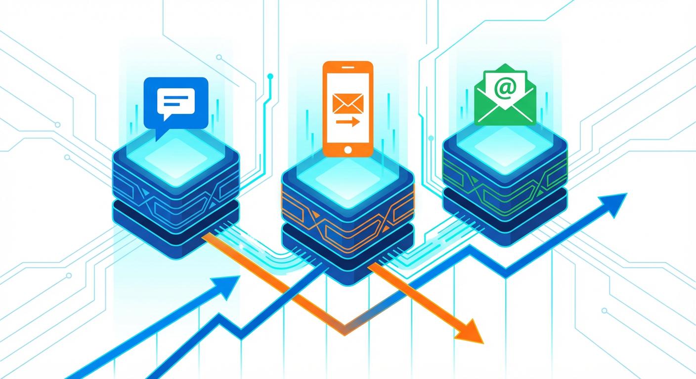 So sánh Zalo ZNS và SMS Brandname, Email 2026