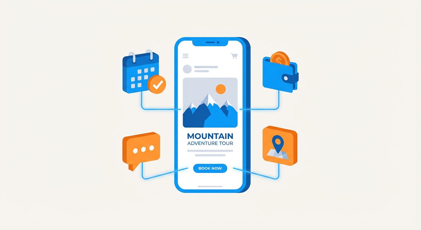 Mini App Đặt Tour Du Lịch: Giải Pháp Đột Phá Doanh Thu 2026