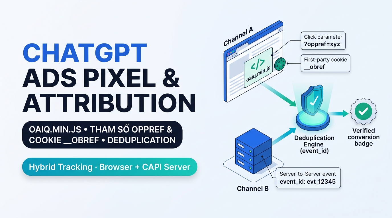 Giải Mã Tham Số oppref Và Cookie __obref Trong ChatGPT Ads: Bí Quyết Tối Ưu Tỷ Lệ Khớp Đơn Hàng (Event Match Quality)