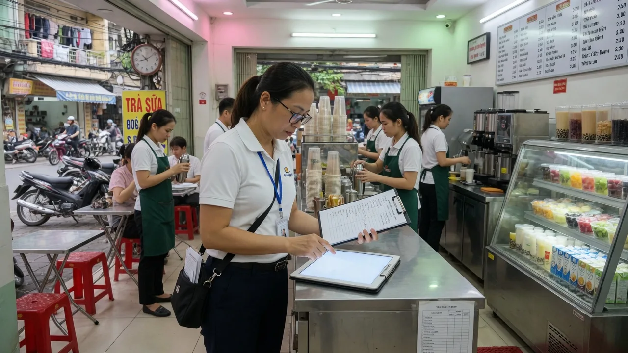 Franchise trà sữa 15 cửa: Corder multi-store — chủ franchise thấy ca/cửa realtime — Franchisee lệch quy trình order. Corder chuẩn menu+station+báo cáo multi-store —