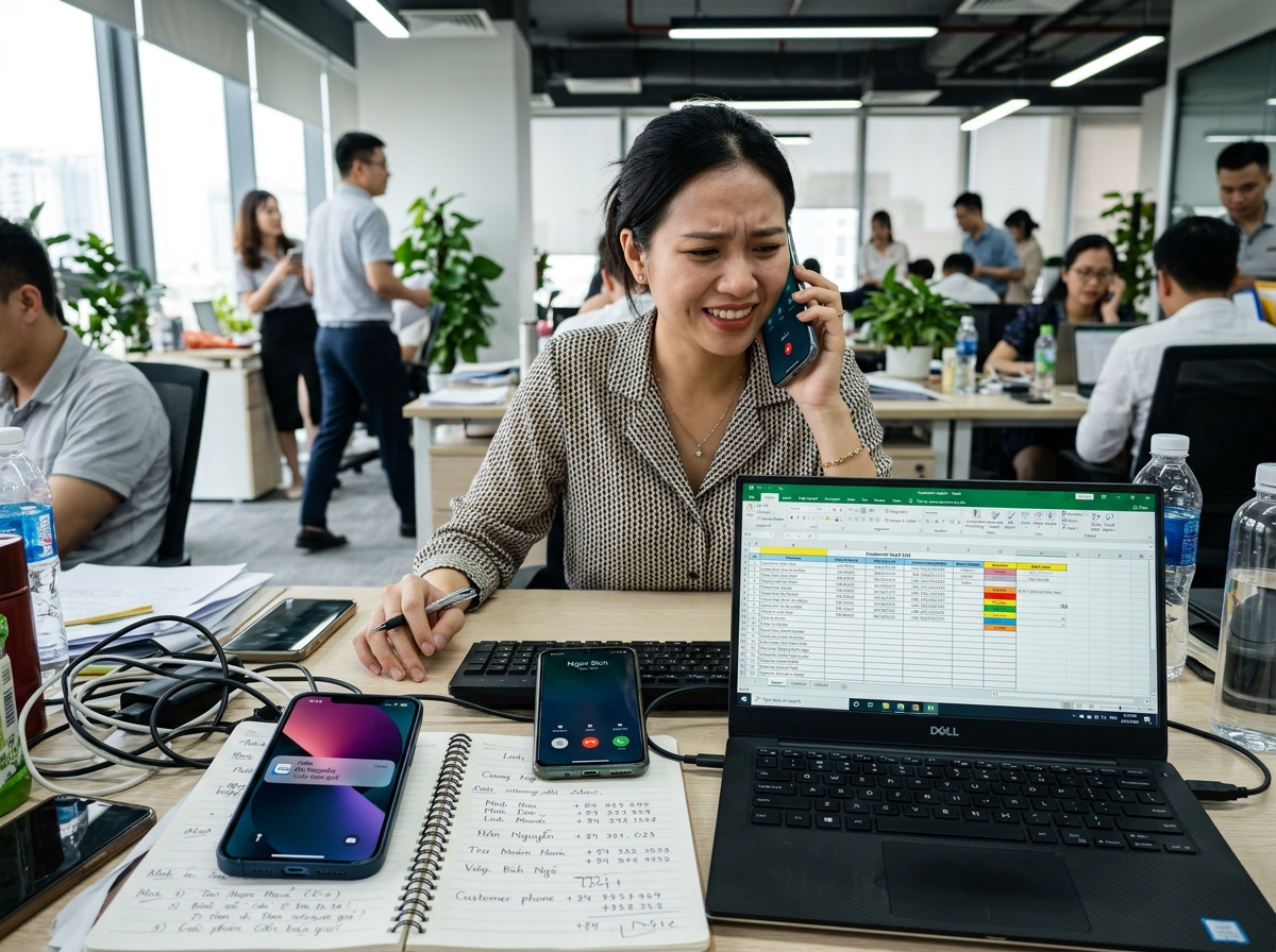 Bảng số liệu đo lường hiệu quả chiến dịch quảng cáo thực tế