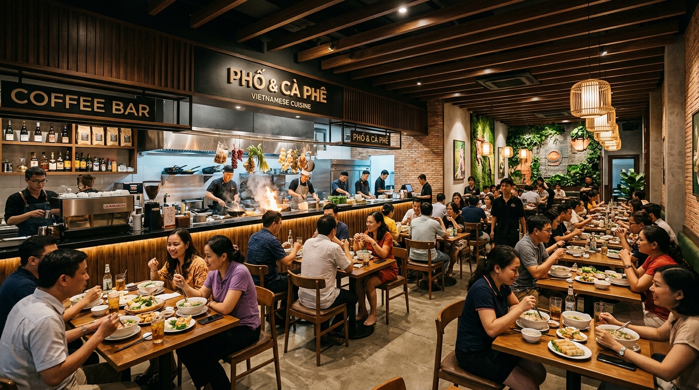 Urban Coffee: Tự động hóa gọi món tại bàn 12 chi nhánh qua Zalo Mini App COrder — Giảm 45% chi phí nhân sự & Tăng 35% doanh thu giờ cao điểm