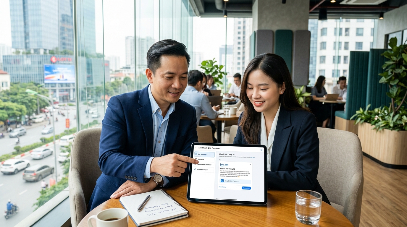 Tiếp nhận và tư vấn chiến dịch Zalo ZNS 500K