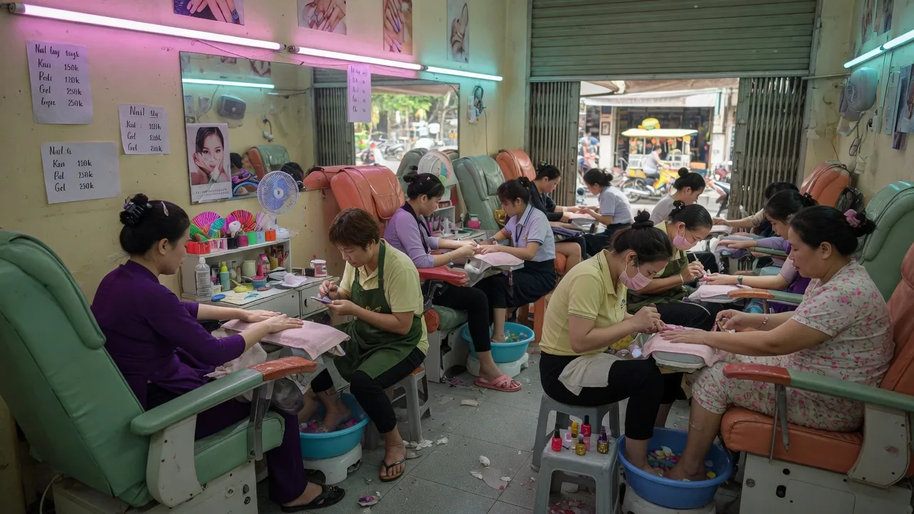 Glow Nail: Cbeauty + OA — hết double book thợ, no-show giảm — Tiệm nail 8 ghế: sổ lịch + Zalo cá nhân thợ → trùng lịch. Cbeauty resource + OA 