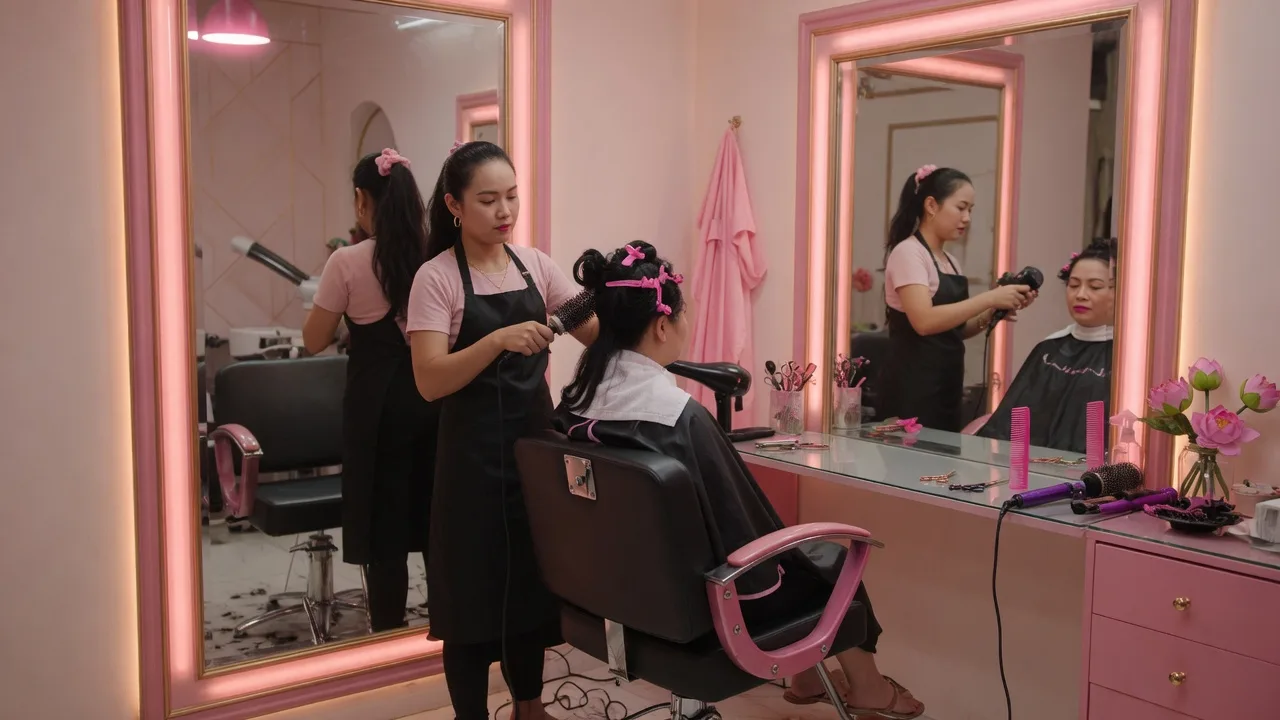 Xác nhận lịch hẹn spa trên điện thoại trong Zalo