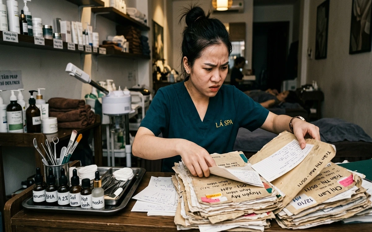 Hồ sơ liệu trình khách rời rạc