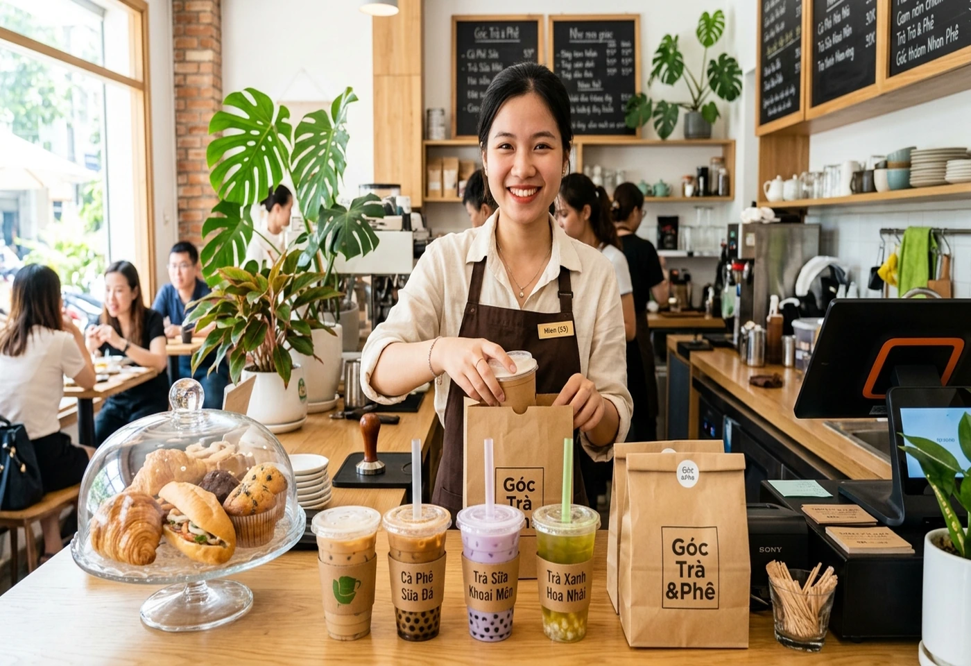 Mini app order Zalo nhà hàng trên điện thoại