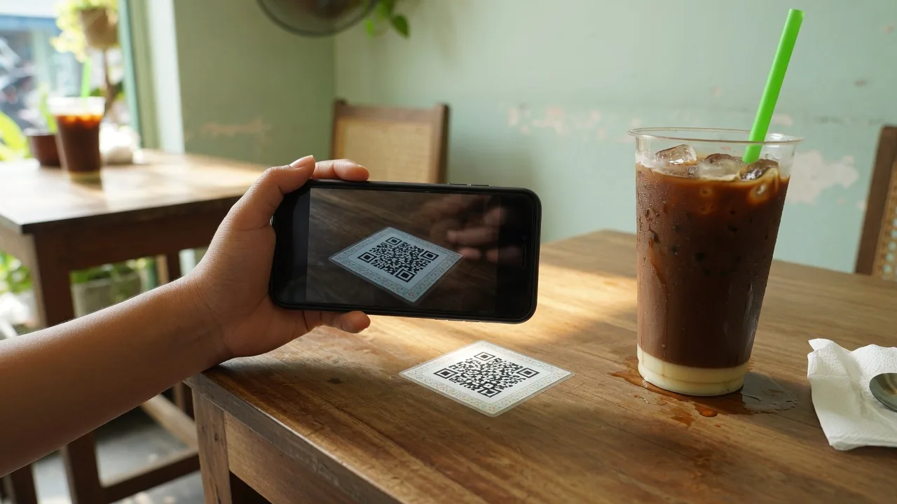 Khách quét QR, chọn món, bếp nhận ticket theo station