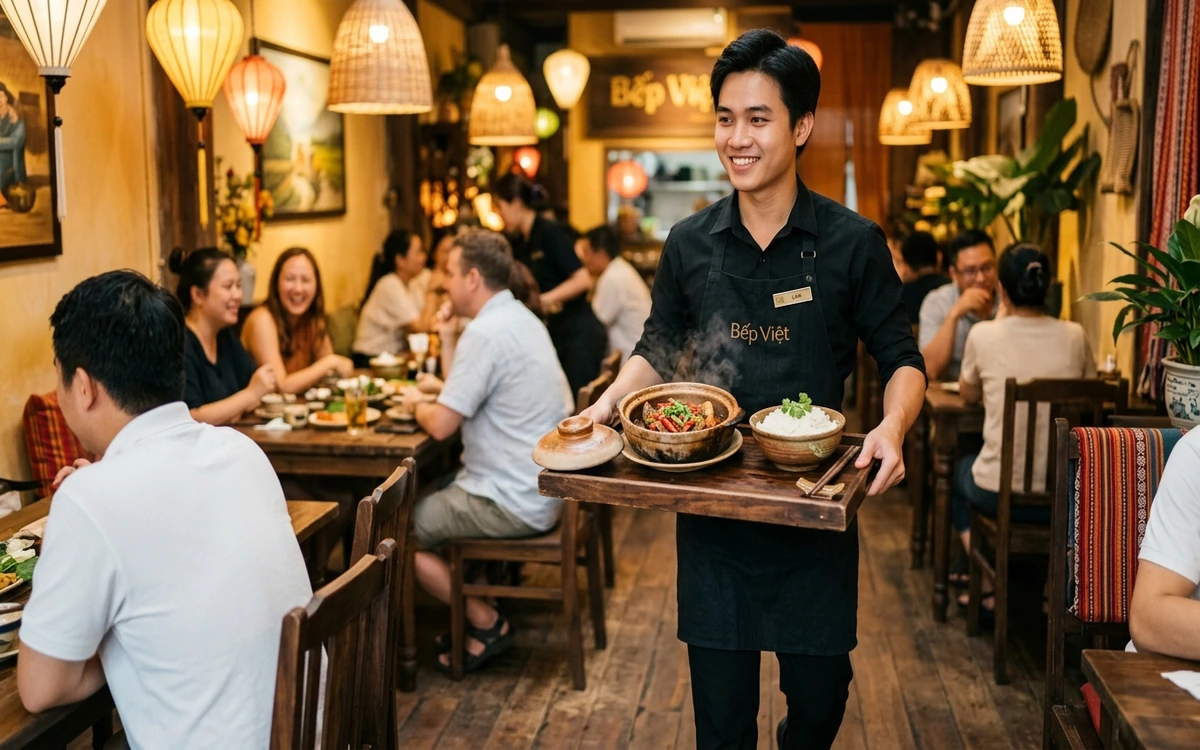Bếp nhận order từ Corder