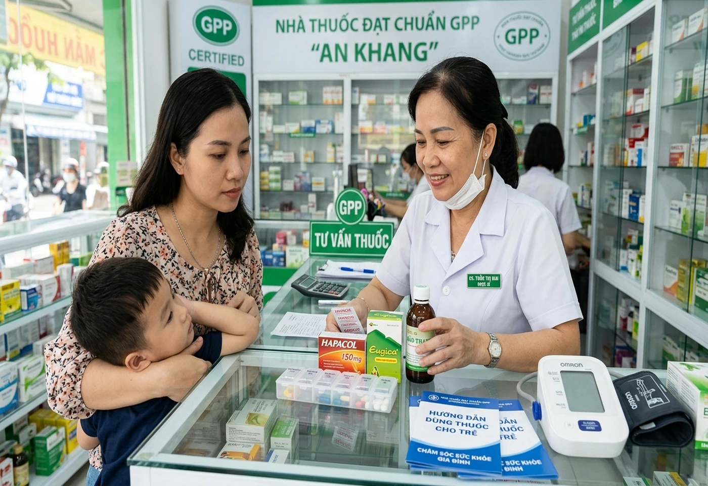 Dashboard quản lý nhà thuốc Cpharmacy
