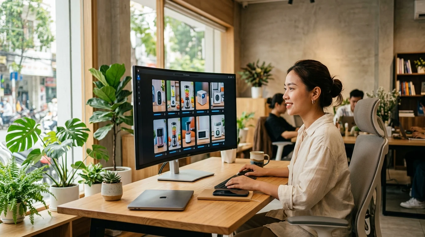 Bước 1: Dán link hàng loạt hoặc săn video xu hướng đa nền tảng